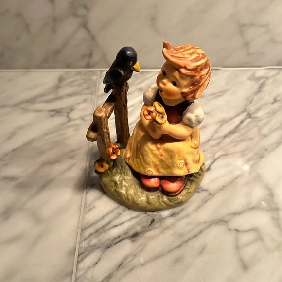 Difficult to find, MJ Hummel figurine, sing with me. Amazon - $100 + shipping. - Picture 1 of 6